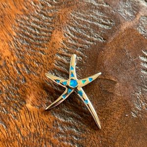 Sterling Silver Starfish Pendant